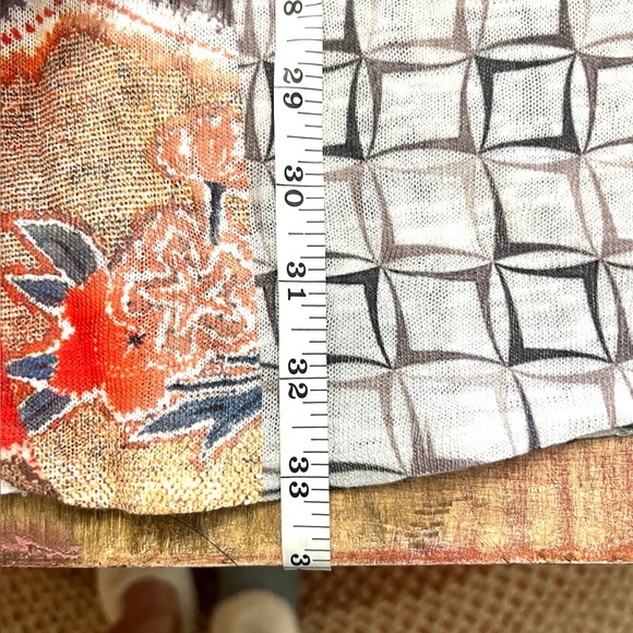 VTG Cache’,Y2K,RARE Button-Front, Patch-Patterned Dress,Pockets,Perfect,Size 6 - Picture 16 of 16